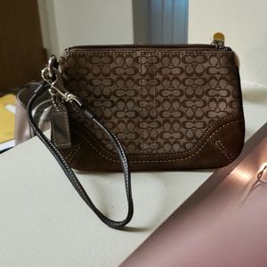 Coach wristlet
